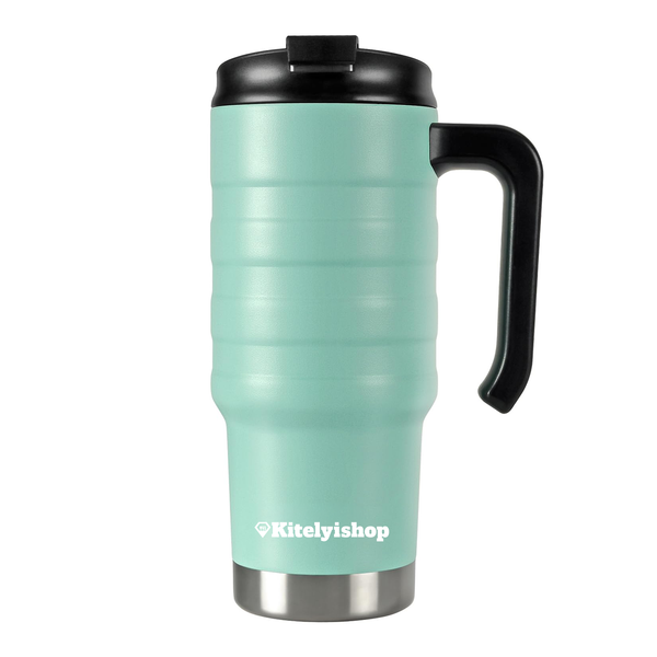 Kitelyishop 24 oz Insulated Mug with Flip Lid