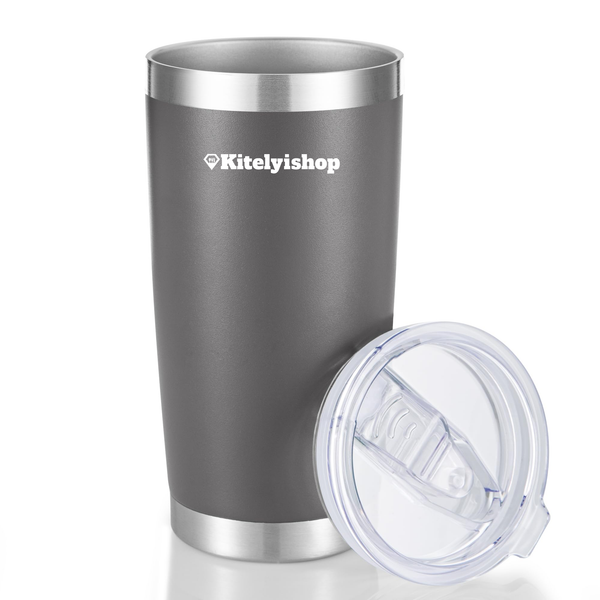 Kitelyishop 20 oz Double-Wall Vacuum Insulated Coffee Mug