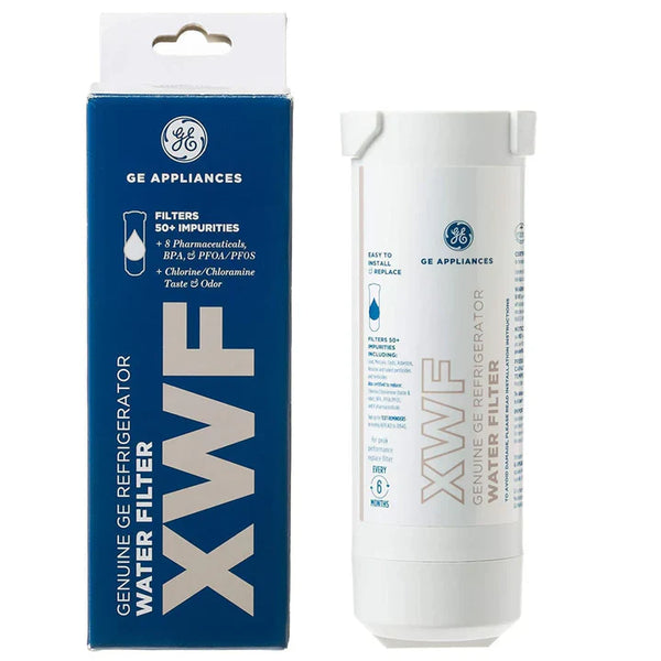 GE XWF Refrigerator Water Filter Replacement (No chip)