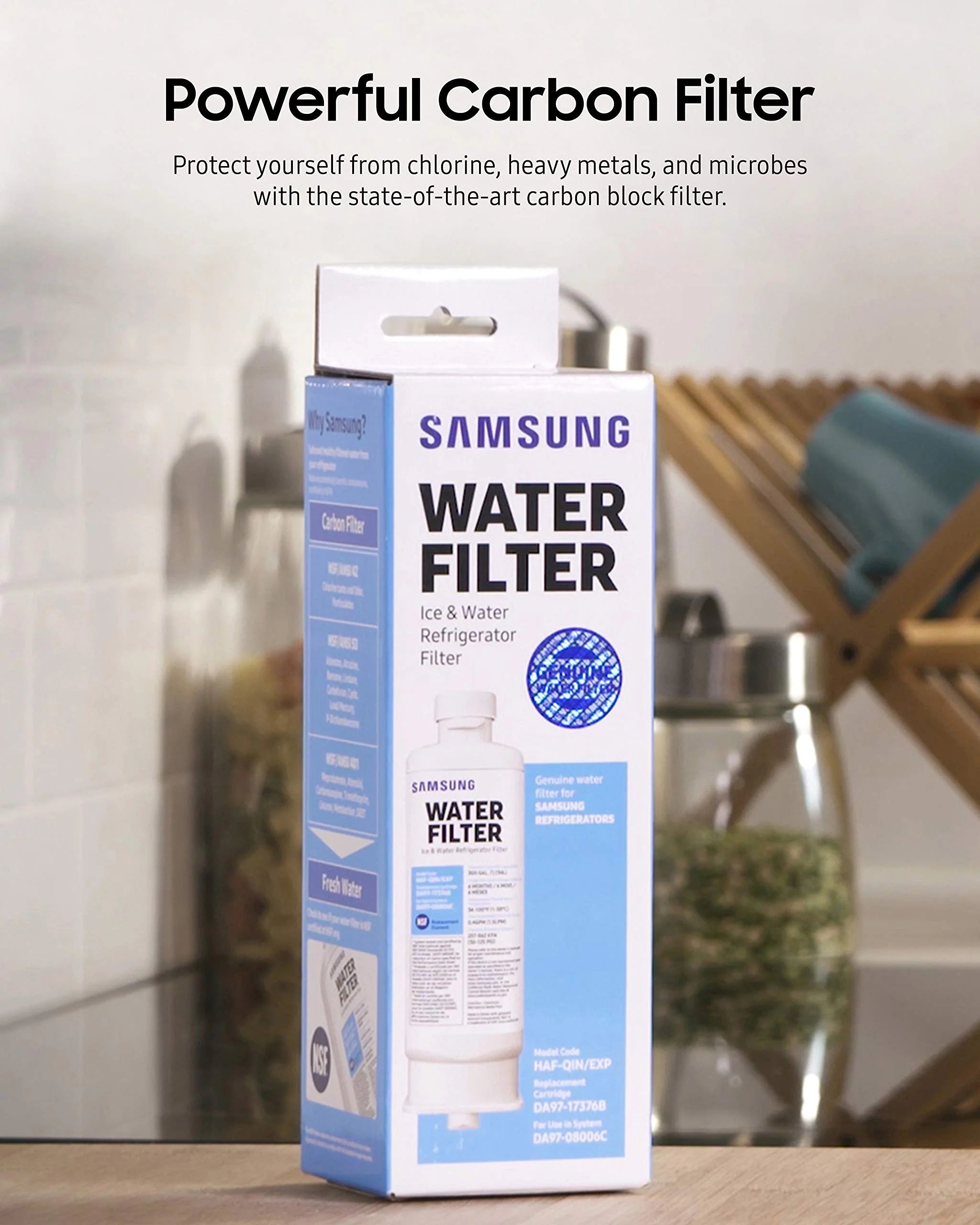 Samsung DA97-17376B Refrigerator Water Filter