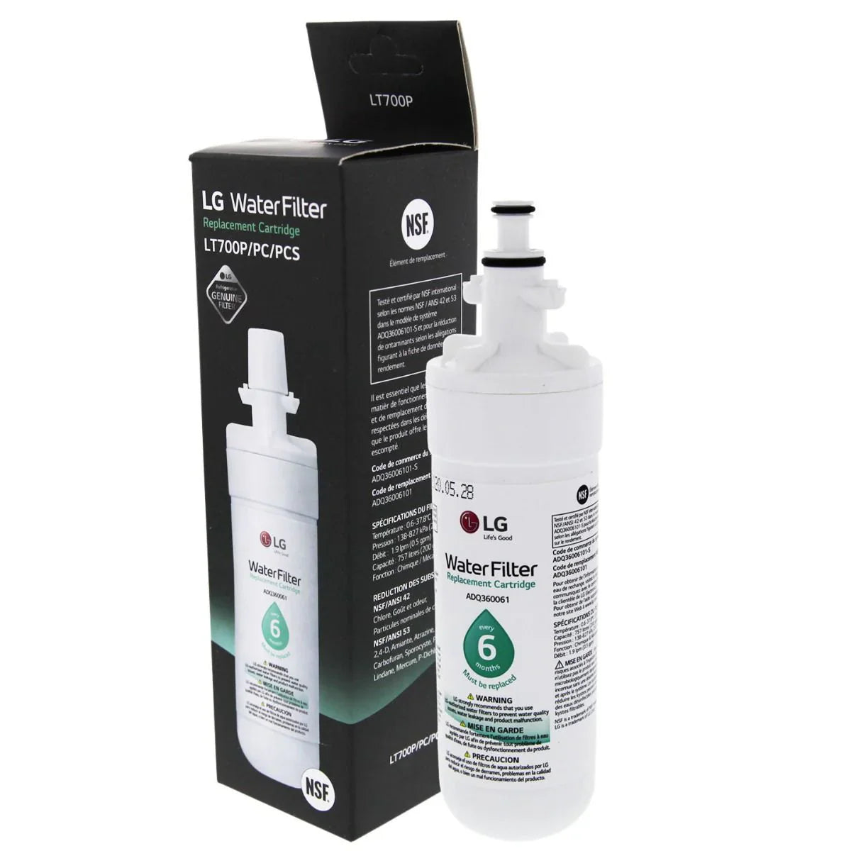 LG Lt700P Refrigerator Water Filter Replacement