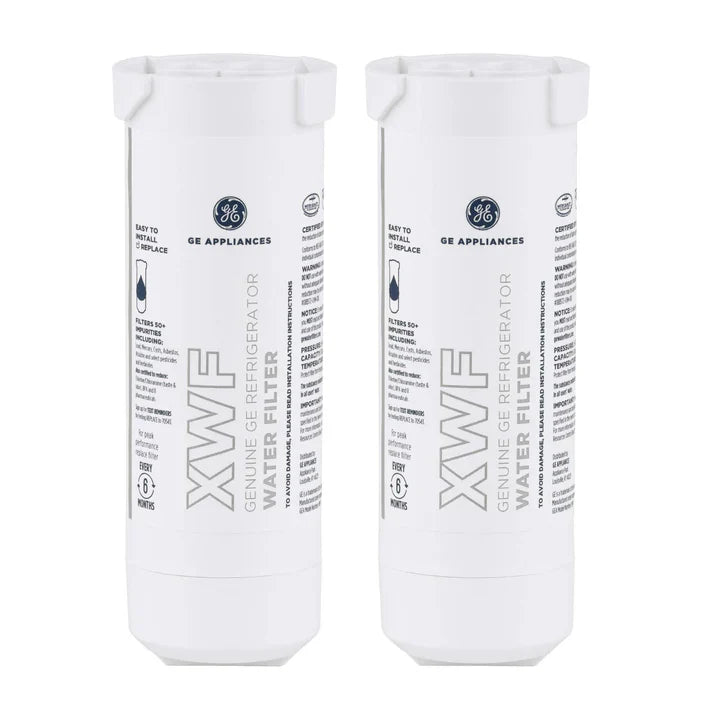GE XWF Refrigerator Water Filter Replacement (No chip)